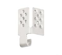 Lot de 10 clips en cuivre plaqué argent et pâtes d'isolation arrière pour connexion de film chauffant dans le film de chauffage électrique et les systèmes de chauffage de poêle (10 pièces horizontales