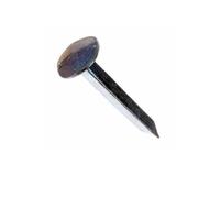 Lot de 10 clous de serrure de 20 mm de long - Clous - Clous forgés - Clous décoratifs forgés - Aspect antique - Surface bleu-noir