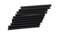 Lot de 10 colle chaude noire pour débosselage sans peinture, kit de réparation de carrosserie avec résine thermoplastique haute viscosité pour fixation de voiture, 7 x 100 mm