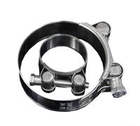 Lot de 10 colliers de serrage en acier inoxydable résistant à la rouille avec plage réglable pour diverses applications (40-43 mm)