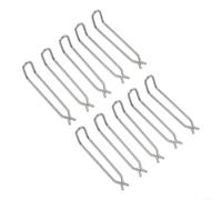 Lot de 10 colliers de serrage en métal pour nettoyeur haute pression Karcher pour nettoyeur haute pression 45 mm