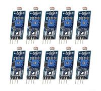 Lot de 10 composants de détection de lumière pour systèmes d'éclairage intelligents, compensation de température non requise, fonctionnement DC 3,3 V 5 V