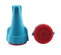 Lot de 10 connecteurs de câble étanches sans outil ERPP ignifuge 600 V 20-10 AWG Graisse en silicone pour éclairage extérieur, jardin, aménagement paysager, installation électrique, bleu (R3)