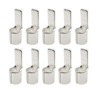 Lot de 10 cosses à sertir C45, haute conductivité, 16 mm2 | Broche de disjoncteur en cuivre pour connexion électrique et réparations, cosses de câble pour un transfert d'énergie stable