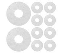 Lot de 10 couvercles en maille pour ventilateur électrostatique découpable | Couvercle de filtre à poussière pour ventilateur de table debout, chambre à coucher, bureau, salon, dortoir, maison