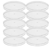 Lot de 10 couvercles fraîcheur en plastique pour bocaux Weck RR80 de 88 mm