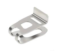 Lot de 10 crochets de ceinture en acier inoxydable pour outils électriques, compatibles avec 346449-3 324705-1 346034-2, étui robuste pour un rangement sécurisé de la taille, argenté