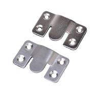 Lot de 10 crochets suspension en acier for meubles encastrés, connecteurs muraux for cadres photo Pour Accrocher Meubles