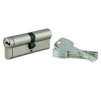Lot de 10 cylindres Transit 1 40x50mm, nickelé, 5 clés - THIRARD