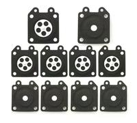 Lot de 10 diaphragmes de dosage de carburateur de rechange pour machines à essence~0048