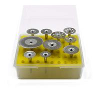 Lot de 10 disques à tronçonner diamantés de 0,3 cm pour outil rotatif Dremel Oudtinz