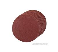 Lot de 10 disques auto-agrippants 125 mm - Grains assortis