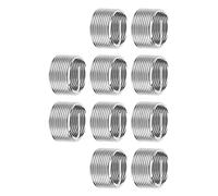 Lot de 10 douilles filetées X1,5 - Outil d'extension de filetage en spirale pour réparation de filetage, kit d'écrous filetés ou rivets et manchons de fil filetés