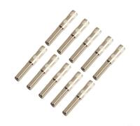 Lot de 10 douilles hexagonales multifonctionnelles de 4 mm, petit tournevis pour perceuse électrique, fixation à cliquet, kit d'outils de montage compact d'atelier (2,5 mm)