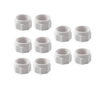 Lot de 10 écrous de tuyau d'alimentation pour nettoyeur de piscine compatibles avec Polaris (D15, D-15)