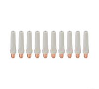 Lot de 10 embouts de contact de soudure avec revêtement antiadhésif, buses en cuivre de 40 × 1,0 mm pour torche de soudage MIG 15AK, réduisent efficacement l'accumulation de scories, alimentation