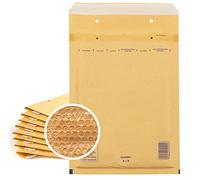 Lot de 10 enveloppes à bulles d’air auto-adhésives, pochette bulle résistante - adapté pour DIN A5 et DIN C5, enveloppes matelassées 180 x 265 mm