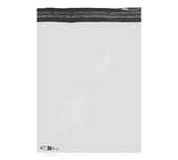 Lot de 10 Enveloppes plastique blanches opaques A3 350 x 450 mm,pochette 35x45 cm 60 microns. toutes d'expédition Enveloppe fine 22g, légère, solide, inviolable et imperméable.