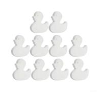 Lot de 10 éponges absorbantes d'huile en forme de canard pour piscine et spa, éliminent efficacement les impuretés et les débris de surface avec un design ludique pour enfants et adultes, filtres