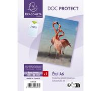 Lot de 10 Etui de protection simple A6, format int. 105x148 (2 faces)