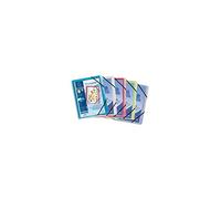 Exacompta Trieur Krea Cover – polypropylène 3 rabats 8 compartiments – A4 couleurs assorties