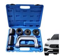 Lot de 10 extracteurs de rotules universels en C avec mallette | Kit d'extracteur de fourche à rotule pour voiture, berline, pickup, camping-car, camion, fourgonnette, remorque, atelier