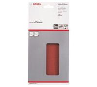 Lot de 10 feuilles abrasives Expert for Wood 115x230mm 14 Trous Gr. 120 BOSCH 2608605318