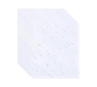 Lot de 10 Feuilles de Papier Cadeau Coloré Scintillant pour Bouquet, Travaux Manuels, Décoration de Bricolage et Emballage de Cadeaux d'Anniversaire