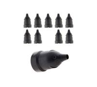 - Lot de 10 fiches femelles 16A 2P+T - Noir