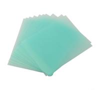 Lot de 10 films de protection transparents en polycarbonate pour casques de soudage, plaques de protection incendie en polycarbonate contre les étincelles et les éclaboussures, lentilles de rechange
