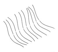 Lot de 10 fils de coupe en nylon pour Bosch pour afs 23-37, 3,5 mm x 38 cm, remplacement F016800431, fil de coupe robuste pour coupe-bordures et débroussailleuses