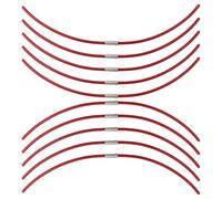 Lot de 10 fils de coupe robustes pour débroussailleuse Bosch Art 30 Combitrim F016800181-2,4 mm x 26 cm