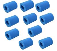 Lot de 10 filtres de nettoyage de piscine, cartouche en mousse réutilisable de type II, filtre de rechange lavable pour piscine modèle BW58094