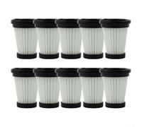 Lot de 10 filtres de rechange pour Moosoo K12 K12 Pro, K13 pour Invictus One 1.0, X7/2.0 pour Foxnovo 13KPA, filtres HEPA efficaces, pièges à papier, poussière/squames d'animaux, faciles à installer
