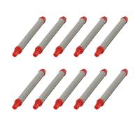Lot de 10 filtres en maille pour pulvérisateur sans air - Filtration fine en acier inoxydable 304 pour taches d'émail compatibles avec pulvérisateur Wagner