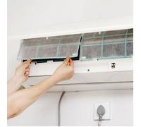 Lot de 10 filtres non tissés pour climatisation, filtre anti-poussière pour sortie d'air conditionné, filet de nettoyage