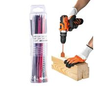 Lot de 10 forets pour trous en bois de précision, scie | Scie cloche pour construction, rénovation, bricolage, amélioration de la maison et