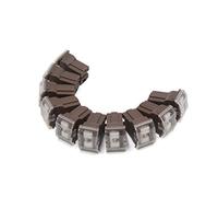 Lot de 10 fusibles de cartouche PAL femelles en forme de toit en plastique marron 70 A for véhicule de voitures