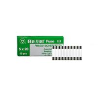 Lot de 10 fusibles temporisés 1 A 5 x 20 mm 250 V type 522