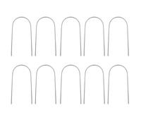 Lot de 10 goupilles de fixation robustes pour tuyau de de gouttière de pluie sans perçage, clips de montage sécurisés pour un contrôle stable de la direction du débit d'eau | Stabilisateur