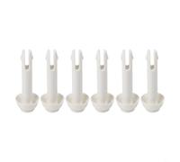 Lot de 10 goupilles de jonction et joint en caoutchouc de rechange pour piscines Intex de 4 m à 7,3 m, accessoires d'équipement de piscine de 60 mm/70 mm, blanc (10 pièces, 60 mm)