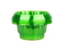 Lot de 10 housses anti-limaces et escargots - Épais - Anti-insectes - Ne bloque pas la lumière - Vert