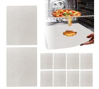 Lot de 10 housses de cuisson résistantes à la chaleur et avec antiadhésive, revêtement de protection four, pour grille extérieure, barbecue, cuisine, jardin, , pizza, steak, poulet