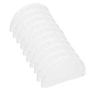 Lot de 10 housses d'épaules en plastique pour vêtements - Sacs de rangement pour vêtements, manteaux, vestes, robes