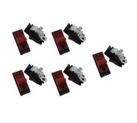 Lot de 10 interrupteurs de tronçonneuse compatibles avec les séries 365 371 372 336 385 390 Interrupteur de démarrage et d'arrêt Design durable Montage facile (pieds pointant vers le bas)