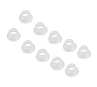 Lot de 10 joints d'étanchéité en silicone haute température pour valve triangulaire, joint de robinet anti-fuite pour eau chaude et froide (transparent)