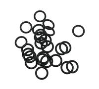 Lot de 10 joints toriques 12,37 × 2,62 mm EPDM 70 Shore A Noir - Taille standard BS112 / AS568-112 - Pour mitigeur et robinetterie (plage ½") - -45 à +130 °C