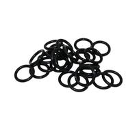 Lot de 10 joints toriques 6,07 × 1,78 mm EPDM 70 Shore A Noir - Taille standard BS010 / AS568-010 - Pour mitigeurs, valves, raccords sanitaires - -45 à +130 °C