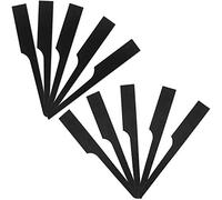 Lot de 10 lames de scie pneumatique bimétalliques en acier carbone compatibles avec les lames de scie Silverline 633549 pour bois, fibre de verre, plastique, tôle, etc. (32T)