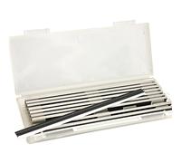 Lot de 10 lames HSS 82 mm - Pour raboteuse électrique Bosch 1590 1591 0590 GHO 3-82 31-82 36-82